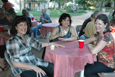Enjoying good times in the Wagon Yard #1